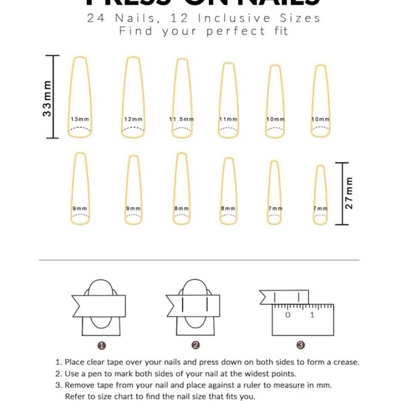 Rainbow coffin nails - Picture 4 of 6